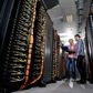 Sådan så den 40 meter lange supercomputer Firestorm ud, da den kom i hus hos Vestas i 2011. Nu har selskabet købt en ny maskine med meget mere regnekraft.