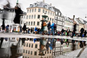     København: handlende på Strøget. København torsdag den 7. marts 2019.  Foto: Philip Davali