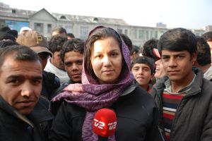 Simi Jan er som korrespondent for TV 2 stationens ansigt udadtil i dækningen af Afghanistan.