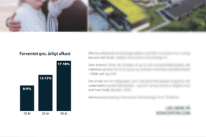 Som investor skal man være opmærksom, når man læser prospekter og markedsføringsmateriale.