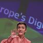 Den danske EU-kommissær, Margrethe Vestager, står i spidsen for et nyt, stort stykke digital lovgivning. Foto: Yves Herman