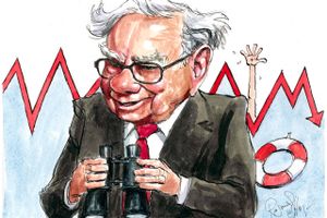 Med en pengetank på 125 mia. dollars kan Berkshire Hathaway, som ejes af den kendte investor Warren Buffett, i teorien opkøbe flere mastodont-selskaber.