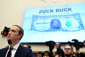 Mark Zuckerberg til høring i den amerikanske kongres d. 27. oktober 2019. Foto: AP Photo/Susan Walsh