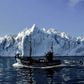 I takt med at det bliver varmere på kloden, smelter mere og mere af isen i Grønland som her ved Isfjorden ved Ilulissat. Arkivfoto: Casper Dalhoff