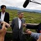 Chefen for den japanske centralbank, Haruhiko Kuroda, på det netop afsluttede årlige møde for verdens største centralbanker i Jackson Hole, USA.