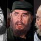 Cubas tidligere leder Fidel Castro gennem næsten seks årtier – fra venstre 1961, 2000 og 2016. Fotocollage: AP