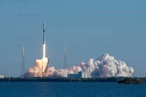 Falcon 9 blev affyret d. 23. december 2018 fra Cape Canaveral Air Force Station i Florida. Foto: SpaceX, flickr.