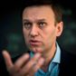(FILES) In this file photo taken on January 16, 2018 Russian opposition leader Alexei Navalny speaks during an interview with AFP at the office of his Anti-corruption Foundation (FBK) in Moscow. - The Russian opposition leader Alexei Navalny was in intensive care in a Siberian hospital on August 20, 2020 after he fell ill in what his spokeswoman said was a suspected poisoning. (Photo by Mladen ANTONOV / AFP)