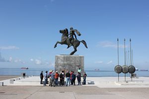 Turismen spiller en nøglerolle i Grækenlands kamp for at komme ud af den økonomiske krise. Det har man mærket i Grækenlands andenstørste by, Thessaloniki.