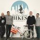 De fire ejere af Second Hand Bikes: Omer Demir (tv), Nima Vali, Alberto La Mantia og Emil Ødegaard (th) har store planer med deres firma.