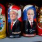 Lego-fans har for længst forsøgt at lave Lego-kopier af de traditionelle matryoshka-dukker som disse. Lego holder sig indtil videre til egne varer på det hastigt voksende marked. Foto: AP/Dmitri Lovetsky