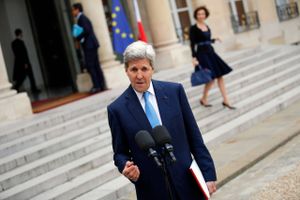 Former US Secretary of State John Kerry. Foto: AP/Francois Mori