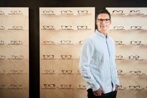 Adm. diirektør Søren Møller går efter, at brillekæden kan have over 300 butikker om fem år. Pr-foto: Lasse Hyldager/CrossEyes.