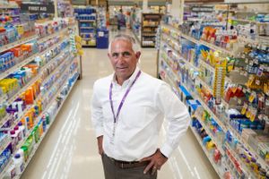 Ira Kress, president of Giant Food, says his company has taken some actions in an attempt to deter shoplifting. Washington Post photo by Jahi Chikwendiu.