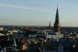 Udsigten over København fra Rundetårn. Foto: Johnny Frederiksen