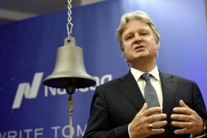 
 
ImageID: 20181001-101657-2
Restrictions:
Headline: Nordeas Group CEO Casper von Koskull speaks during an opening bell ringing ceremony at Nasdaq Helsinki
Description: Nordeas Group CEO Casper von Koskull speaks during an opening bell ringing ceremony at Nasdaq Helsinki, Finland October 1, 2018. Lehtikuva/Martti Kainulainen via REUTERS ATTENTION EDITORS - THIS IMAGE WAS PROVIDED BY A THIRD PARTY.NO THIRD PARTY SALES. NOT FOR USE BY REUTERS THIRD PARTY DISTRIBUTORS. FINLAND OUT.NO COMMERCIAL OR EDITORIAL SALES IN FINLAND.
Byline:
Lehtikuva/Reuters/Ritzau Scanpix