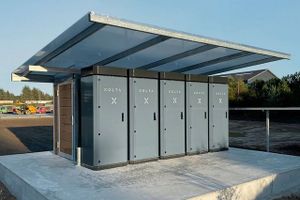 Selskabtes "virtuelle kraftværk" består af en portefølje af batterier fra energiproducenter, der sammen udgør en kilde til fleksibel strøm, man fra en computer kan skrue op eller ned for, alt efter hvad elnettet har brug for. Foto: PR/Xolta