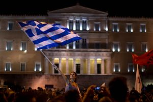 Der har ikke været meget at flage for i Grækenland i efterhånden mange år. Fredag kommer der nye nøgletal på gaden, og der forventes ikke godt nyt fra Athen-fronten. Foto: AP/Emilio Morenatti