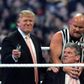 World Wrestling Entertainment-stifteren Vince McMahon har gennem mange år haft et venskabeligt forhold til tidligere præsident Donald Trump, som har deltaget i adskillige wrestling-shows. Foto: Carlos Osorio/Arkiv