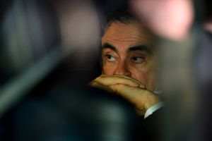 Nissaan forlanger et meget stort beløb i erstatning for den skade Carlos Ghosn har påført selskabet, ifølge Nissan. Foto: Kazuhiro NOGI / AFP