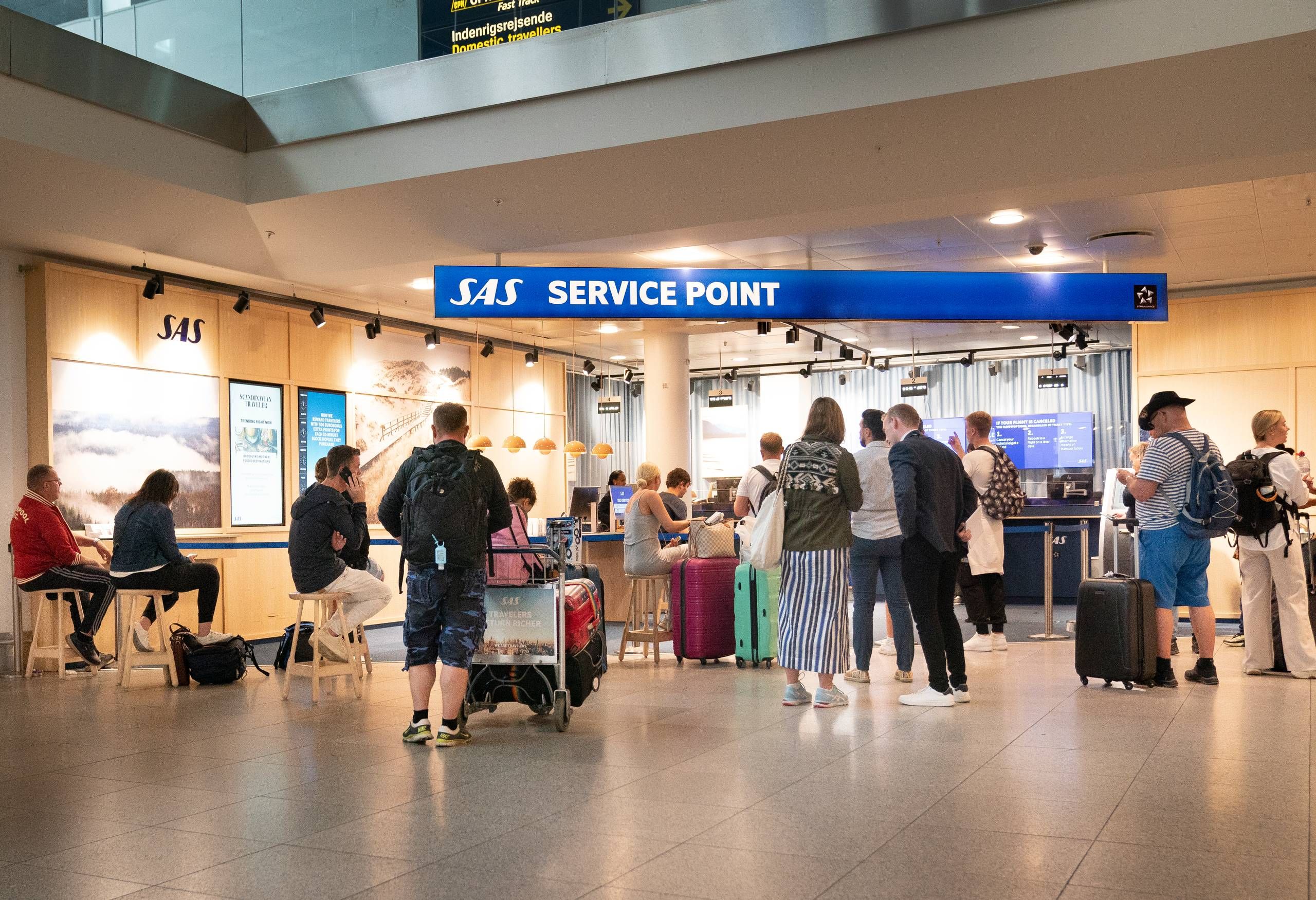 atlet Mange farlige situationer fure Københavns Lufthavn: Strategisk vigtigt med SAS på vingerne igen