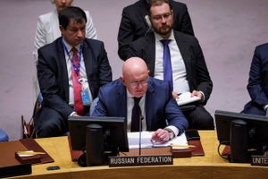 Rusland nedlægger veto mod en resolution i FN's Sikkerhedsråd, som fordømmer den russiske annektering af ukrainsk område. Kina undlader at stemme.