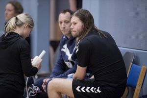 Mikkel Hansen har på grund af knæproblemer ikke trænet med resten af landsholdet forud for Golden League. Foto: Claus Bech/Ritzau Scanpix