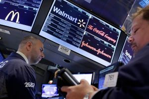 Wal-Mart Stores, Inc., som er børsnoteret i New York, var med til at hive S&P 500-indekset op. Foto: AP/Richard Drew