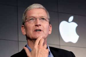 Apples topchef, Tim Cook. Arkivfoto: Richard Drew/AP