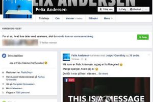 En falsk Facebook-profil har på kort tid fået tusindvis af venner og følgere.