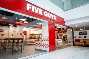 Five Guys åbner deres første danske restaurant i Field's til juni. Foto: Five Guys/PR