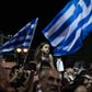 En demonstration til fordel for et nej i Athen