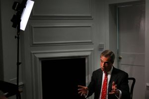 Nigel Farage. Foto: Frank Augstein/AP