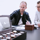 Stifterne af About Vintage: fra venstre Thomas Andersen og Sebastian Skov. Foto: About Vintage