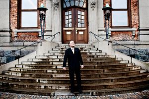 Jan Ulsø Madsen regner med, at direktørstillingen i Vestjysk Bank bliver hans sidste inden pensionen.