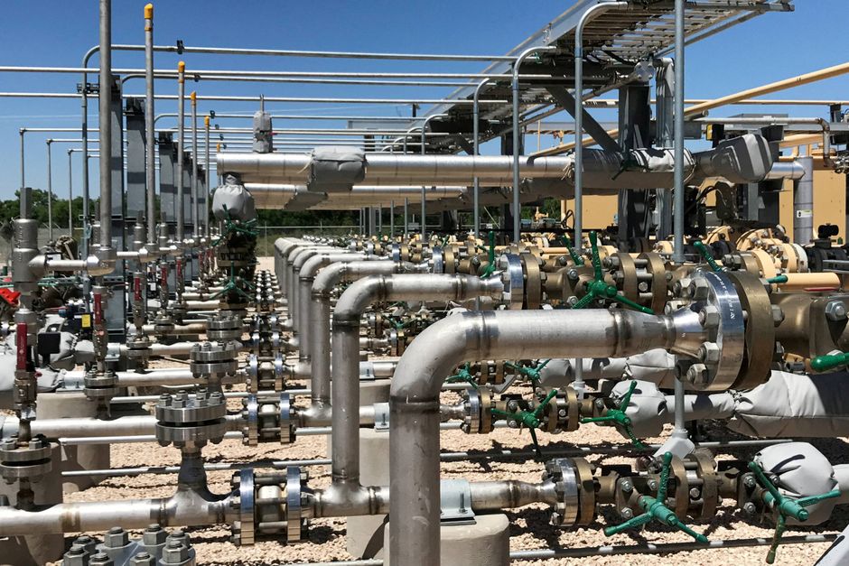 Occidental Petroleums pilotprojekt for indfangning af CO₂ fra atmosfærisk luft i New Mexico fører nu til paner om at etablere 7 anlæg inden 2035. Foto: Reuters/Ernest Scheyder