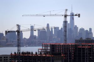 New York er blandt de byer, der nyder godt af det økonomiske opsving, som ikke mindst byggeindustrien nyder godt af. Foto: AP/Julio Cortez