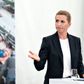 I et telt hos slagteriet Danish Crown præsenterede statsminister Mette Frederiksen tirsdag de længe ventede detaljer, der viser, hvem der kan få tidlig pension, og hvem der er afskåret fra ordningen. Foto: Henning Bagger/Ritzau Scanpix