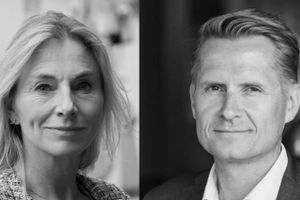 Katarina Ammitzbøll, MF for Det Konservative Folkeparti, og 
Asbjørn Overgaard, adm. dir. Copenhagen Capacity og lead på Talent til Danmark