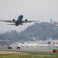 A Boeing 737 Max takes off during a test flight in Seattle on Sept. 30, 2020. Foto: Bloomberg/Chona Kasinger