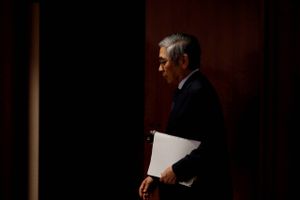 Centralbankchef Haruhiko Kuroda. Foto: REUTERS/Kim Kyung-Hoon