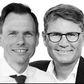 Kent Damsgaard og Brian Mikkelsen, hhv. adm. direktør i Forsikring & Pension og adm. direktør i Dansk Erhverv