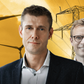 Henrik Lind (midten) stiftede Danske Commodities i midten af 00'erne, hvilket har været grobunden for stribevis af nye, jyske energihandelsvirksomheder. Jesper Johansen (højre) står i spidsen for In Commodities, der i løbet af kort tid er begyndt at tjene millioner. Illustration: Anders Thykier