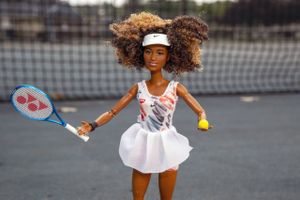 Legetøjsfirmaet Mattel har gjort Barbie-dukken mere forskelligartet end tidligere. I juli præsenterede Mattel en dukke baseret på den japanske tennisstjerne Naomi Osaka. Arkivfoto: Ted Shaffrey/Ritzau Scanpix
