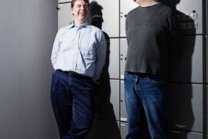 Baldur Norddahl og Mads Bennedbæk, partnere i Gigabit. Foto: Carsten Bundgaard