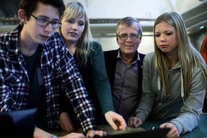 Vejle-borgmester Arne Sigtenbjerggaard (V) er tidligere skolelærer og hans fokus er stadig i høj grad på folkeskolen og børnenes fremtid - måske som iværksættere?