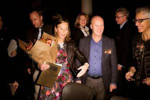 Vinder af Årets Ejerleder 2016, Marie-Louise og Lars Bjerg. Foto: Carsten Snejbjerg