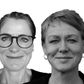 Louise Harder Fischer, assistent professor, IT Universitetet, og Louise Jacobi, It-teamleder, Købstædernes Forsikring