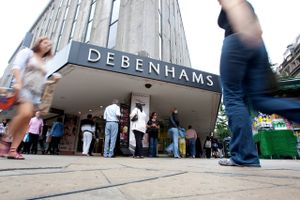 Debenhams, der bl.a. ejer stormagasinkæden Magasin, driver i alt 165 butikker i Storbritannien, Irland og Danmark. Foto: Newscast Limited via AP Images.