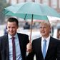 Landdistriktsordfører i Venstre, Thomas Danielsen, her sammen med Peter Christensen.